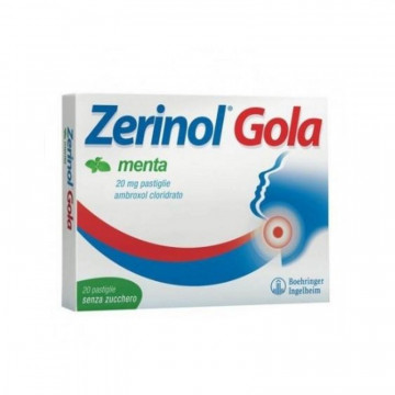 ZERINOL GOLA MENTA PER MAL DI GOLA 18 PASTIGLIE