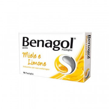 BENAGOL GUSTO MIELE E LIMONE ANTISETTICO CAVO ORALE 16 PASTIGLIE